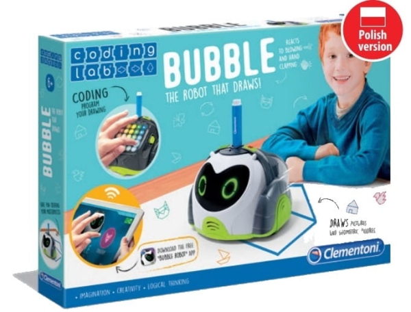 BUBBLE INTELIGENTNY ROBOT RYSOWANIE KODOWANIE 