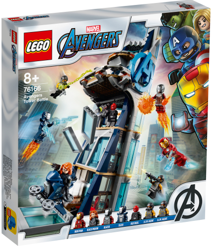 LEGO SUPER HEROE 76166 WALKA O WIEŻĘ AVENGERSÓW 