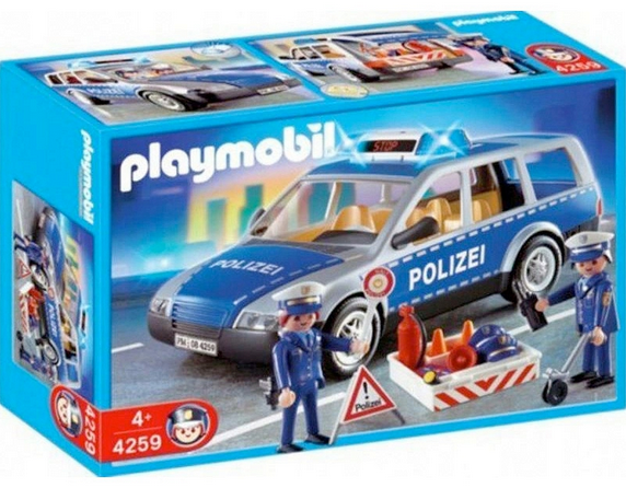 PLAYMOBIL 4259 RADIOWÓZ DZIECKO KLOCKI