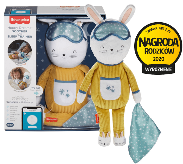 FISHER PRICE GMN58 KRÓLICZEK USYPIANKA ZABAWKA