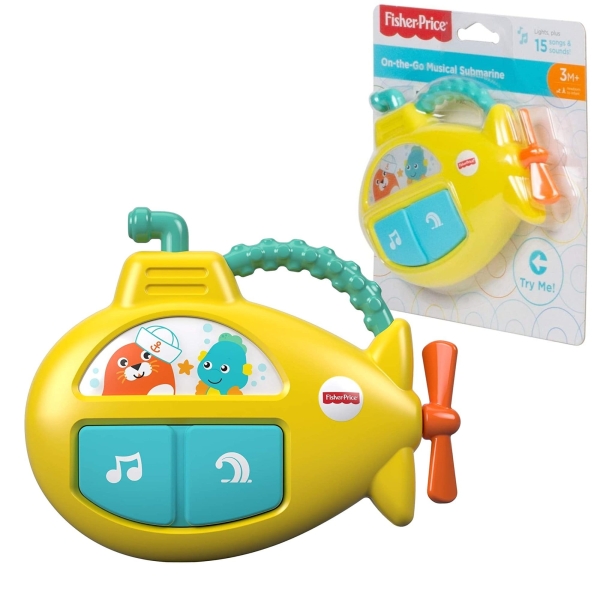 FISHER-PRICE GFX89 MUZYCZNA ŁÓDŹ PODWODNA