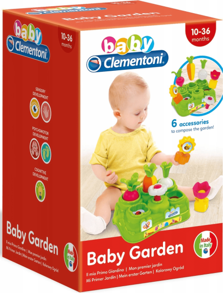 KOLOROWY OGRÓD CLEMENTONI KSZTAŁTY KOLORY