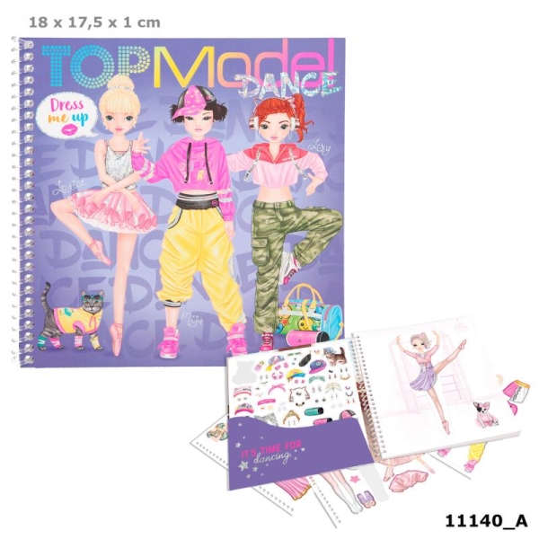 ZESTAW DRESS ME UP DANCE TOPMODEL 11140A