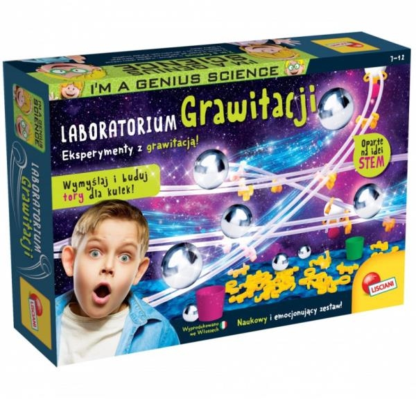 I M A GENIUS LABORATORIUM GRAWITACJI GRA NAUKOWA