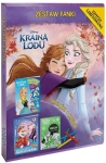 ZESTAW FANKI KRAINA LODU KSIĄŻKI KREDKI 
