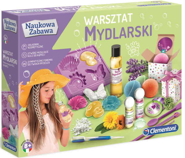 NAUKOWA ZABAWA WARSZTAT MYDLARSKI MYDŁO NAUKA
