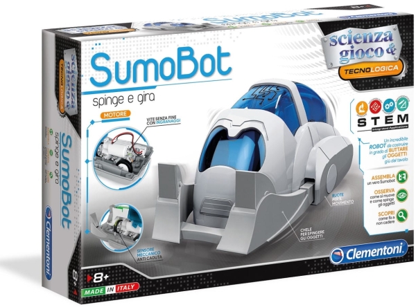 SUMOBOT NAUKOWIEC LABORATORIUM DZIECKO ROBOT