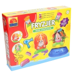 MASA PLASTYCZNA FRYZJER FRYZURY FIGURKA DZIECKO 