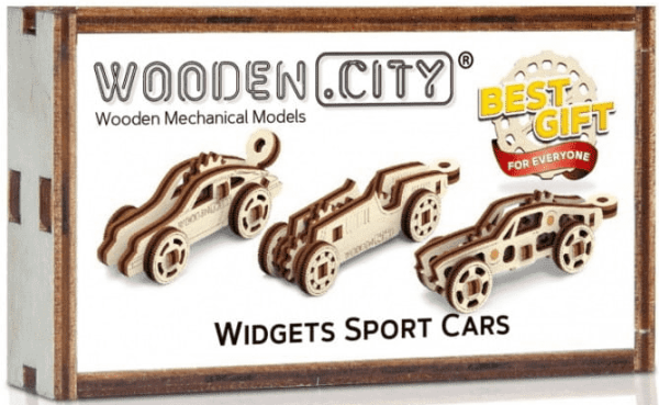 DREWNIANE PUZZLE 3D SPORTOWE SAMOCHODY 
