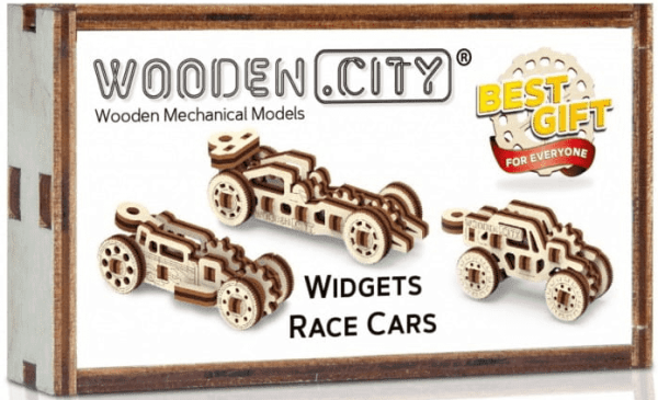 DREWNIANE PUZZLE 3D SAMOCHODY WYŚCIGOWE