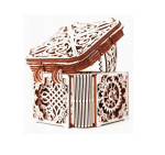 DREWNIANE PUZZLE 3D TAJEMNICZA SZKATUŁKA BEZ KLEJU