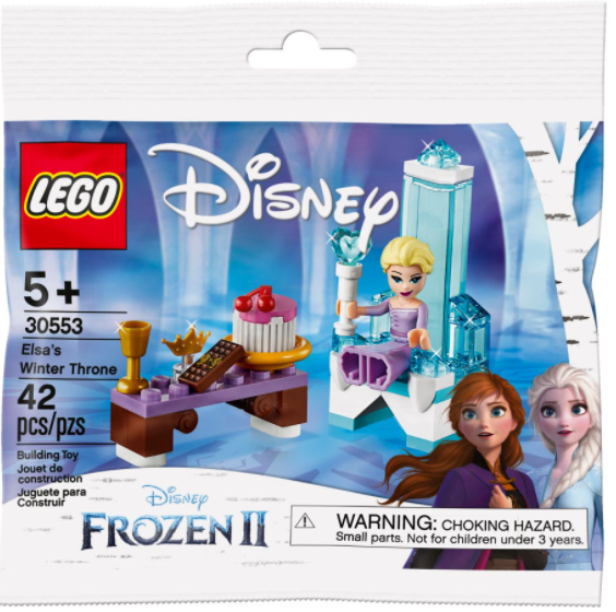 LEGO DISNEY PRINCESS 30553 ZIMOWY TRON ELSY