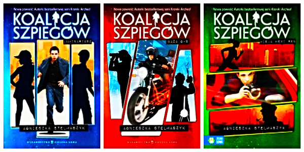 KOALICJA SZPIEGÓW 1-3 LUMINARIUSZ BAZA MISJA A STELMASZYK 920 STRON 