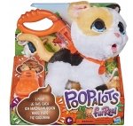 FUR REAL POOPALOTS DUŻY KOTEK ZABAWKA SMYCZ 