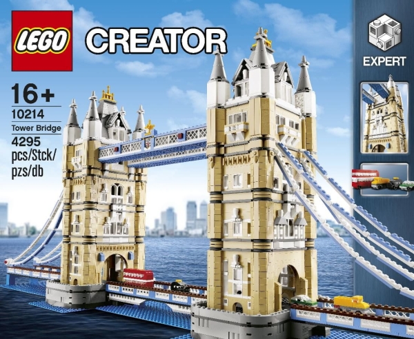 LEGO CREATOR EXPERT 10214 TOWER BRIDGE KLOCKI