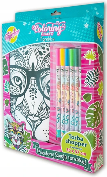 COLORING CRAFT TORBA SHOPPER DO KOLOROWANIA
