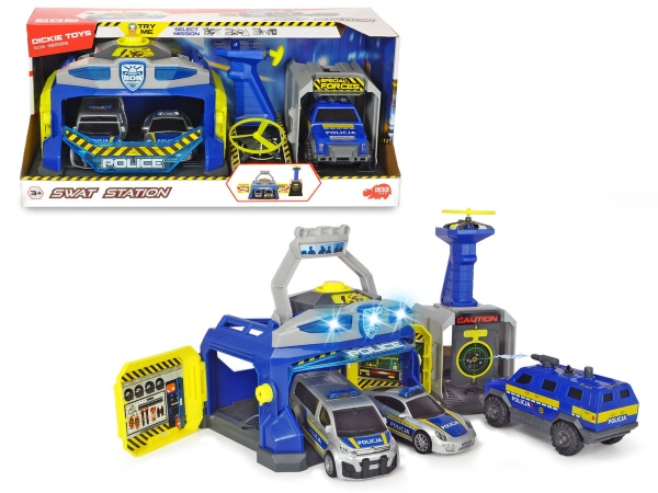 SOS JEDNOSTKA SWAT DICKIE TOYS FUNKCJONARIUSZ