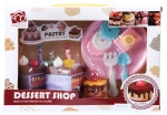 ZESTAW KUCHENNY DESER ZABAWKA CUKIERNIA CIASTKA