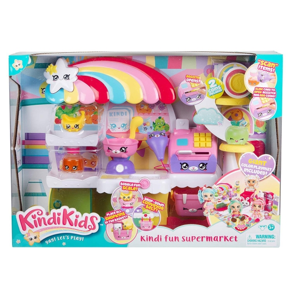 ZESTAW KINDI KIDS SUPERMARKET AKCESORIA