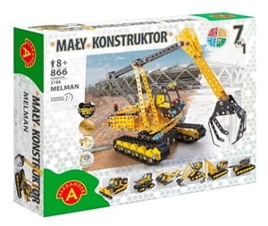 MAŁY KONSTRUKTOR 7 W 1 EDUKACYJNE