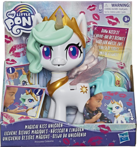 MY LITTLE PONY KSIĘŻNICZKA CELESTIA MAGICZNY POCAŁUNEK
