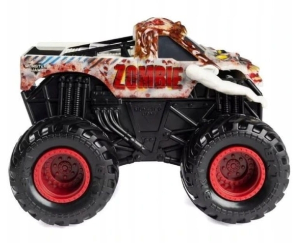 POJAZD MONSTER JAM AUTO WARCZĄCE OPONY ZOMBIE