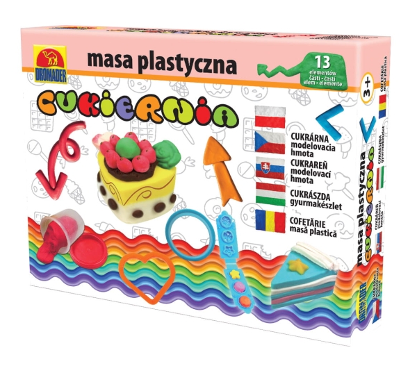 MASA PLASTYCZNA CUKIERNIA DROMADER FOREMKI