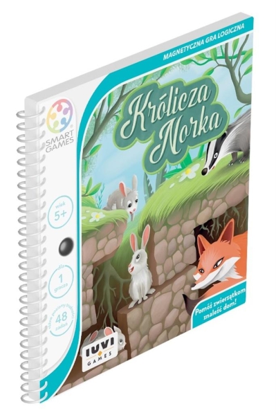SMART GAMES KRÓLICZA NORKA QUIZY LOGICZNE