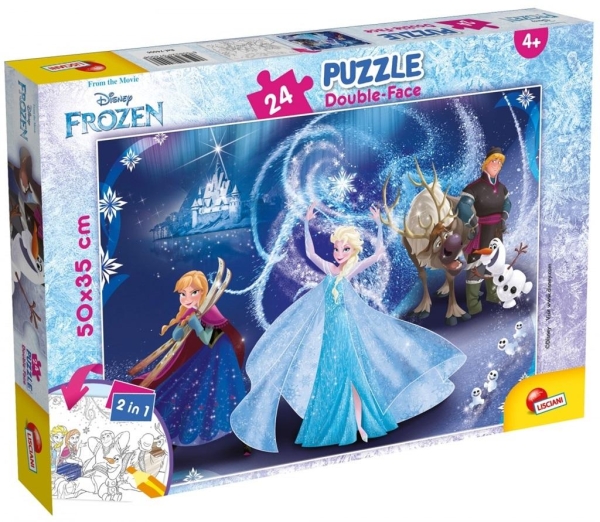 PUZZLE DWUSTRONNE PLUS 24 FROZEN 2 DZIECKO