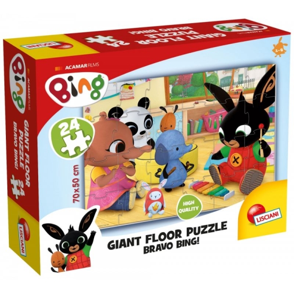 OGROMNE PUZZLE PODŁOGOWE 24 ELEMENTY BING