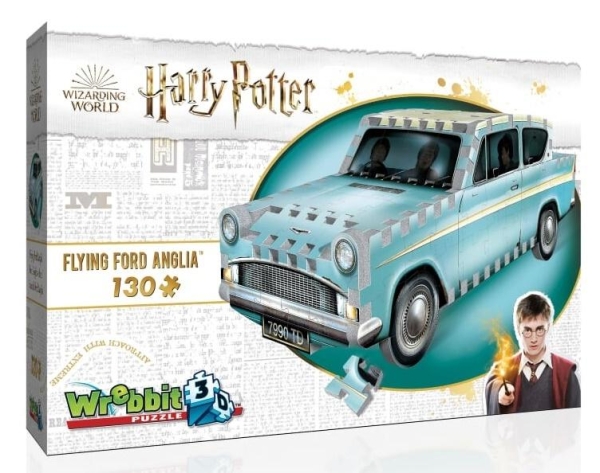 WREBBIT PUZZLE 3D 130 EL FLYING FORD ANGLIA