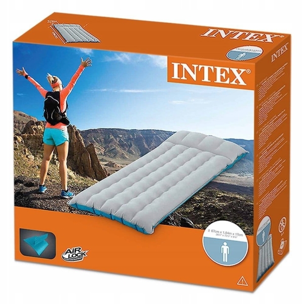 MATERAC KEMPINGOWY INTEX DMUCHANY MATERAC