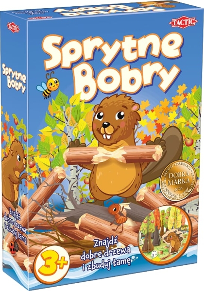 GRA PLANSZOWA SPRYTNE BOBRY ZRĘCZNOŚCIOWA