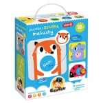 PUZZLE Z DZIURKĄ MALUCHY BRIGHT JUNIOR MEDIA