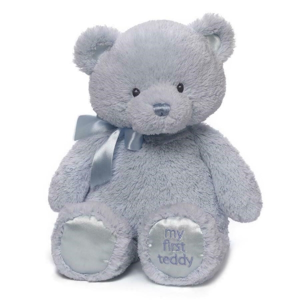 GUND MIŚ MY FIRST TEDDY BLUE 25 CM PLUSZAK