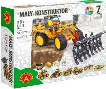 MAŁY KONSTRUKTOR SCRATCH 7 W 1 ZABAWKA