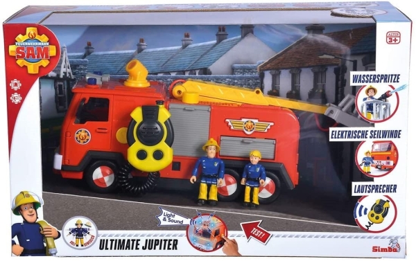 STRAŻAK SAM WÓZ STRAŻACKI JUPITER MEGA DELUXE