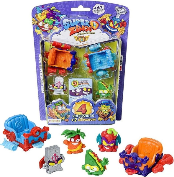SUPER ZINGS SERIA 5 ZESTAW FIGUREK AEROWAGONS