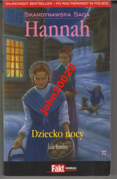 HANNAH 22 DZIECKO NOCY.L BRENDEN SKANDYNAWSKA SAGA