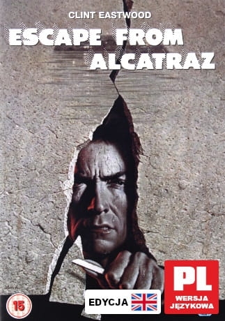 UCIECZKA Z ALCATRAZ PL EASTWOOD GLOVER DVD  