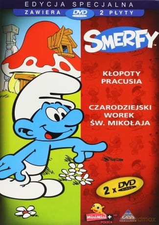SMERFY KŁOPOTY PRACUSIA CZARODZIEJSKI BOX 2 DVD