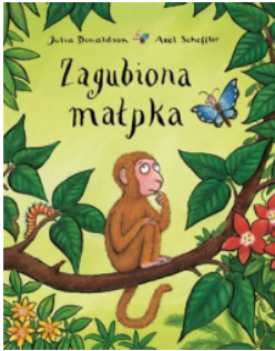 ZABUBIONA MAŁPKA JULIA DONALDSON 