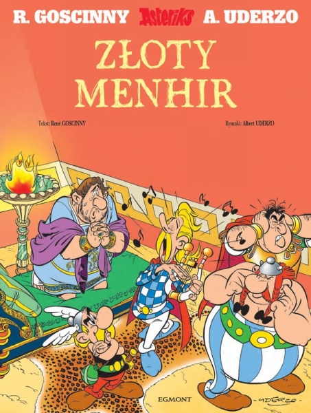 ASTERIKS ZŁOTY MENHIR R GOSCINNY A UDERZO