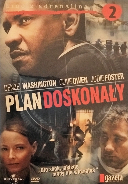 PLAN DOSKONAŁY DVD WASHINGTON OWEN FOSTER 