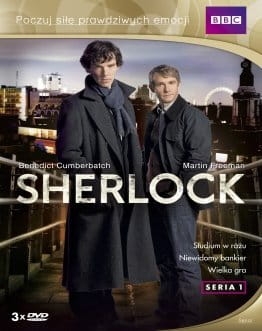 SHERLOCK SERIA 1 3X DVD CUMBERBATCH FREEMAN 