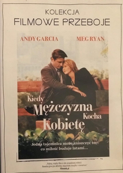 KIEDY MĘŻCZYZNA KOCHA KOBIETĘDVD GARCIA RYAN 