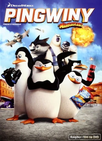 PINGWINY Z MADAGASKARU DVD 