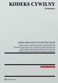 KODEKS CYWILNY KOMENTARZ PIOTR ZARAZUK 