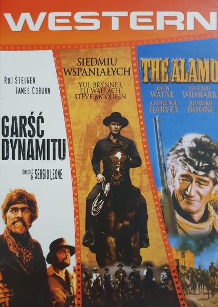 GARŚĆ DYNAMITU SIEDMIU WSPANIAŁYCH THE ALAMO 3 DVD