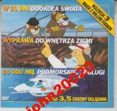 KOLEKCJA 3 BAJEK Z WILLYM FOGIEM.DVD.DUBBING